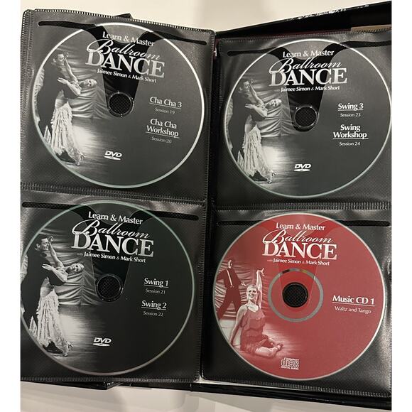 Learn & Master Ballroom Dancing by Jaimee Simon (English) - 13 DVD’s & 6 CD’s - Picture 7 of 10